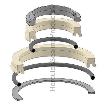 Clark Lift Trucks - After Market Parts Hydraulic Cylinder Repair Kit- 3-1/2 X 4-3/4 1811149